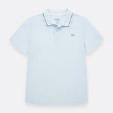 Camiseta Tipo Polo Azul